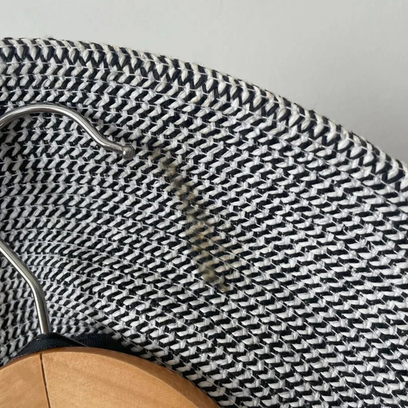 Betmar New York  Wide Brim Sun Hat White Black White Black - Picture 5 of 7